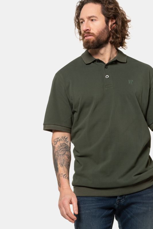 Belly Fit Cotton Piqué Polo Shirt