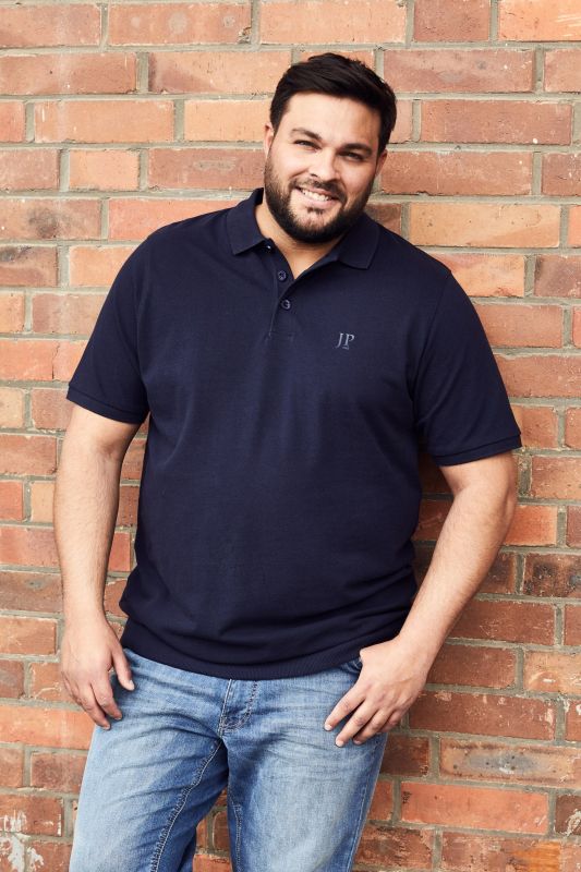 Belly Fit Cotton Piqué Polo Shirt