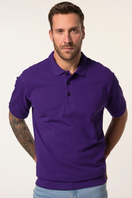 Belly Fit Cotton Piqué Polo Shirt