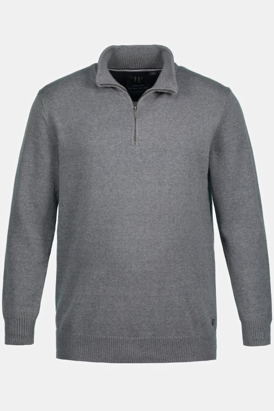 Пуловер с цип