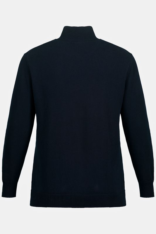 Пуловер с цип