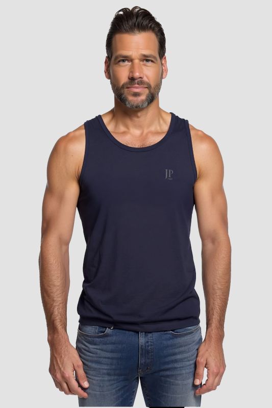 Banded Bottom Cotton Knit Tank