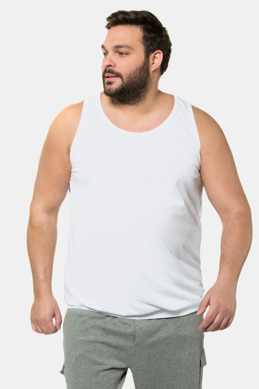 Banded Bottom Cotton Knit Tank