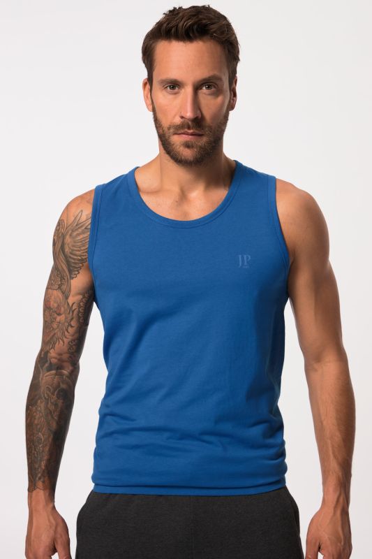 Banded Bottom Cotton Knit Tank