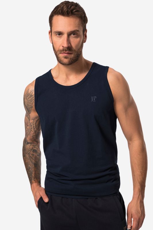 Banded Bottom Cotton Knit Tank