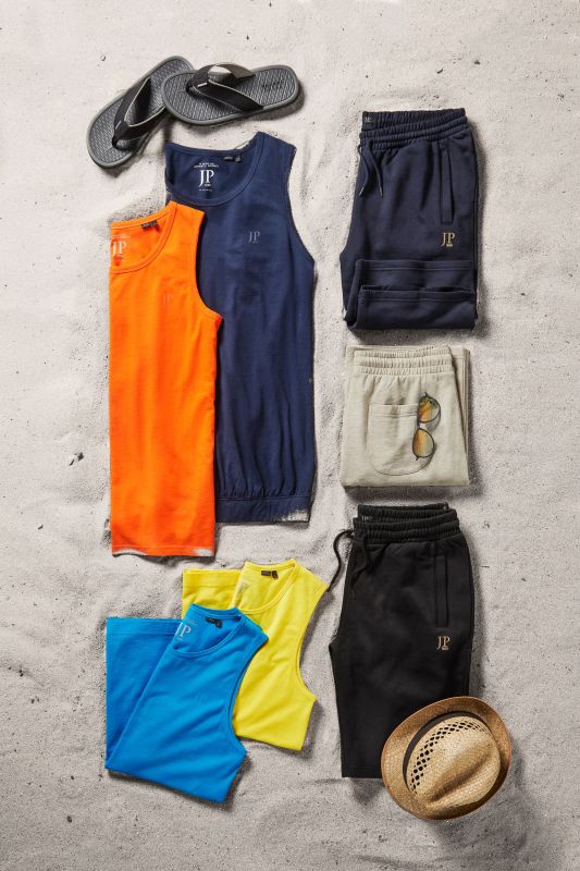 Banded Bottom Cotton Knit Tank