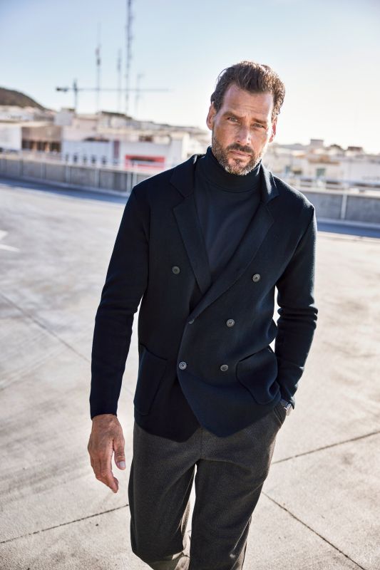 Turtleneck top, basic, jersey, long sleeve