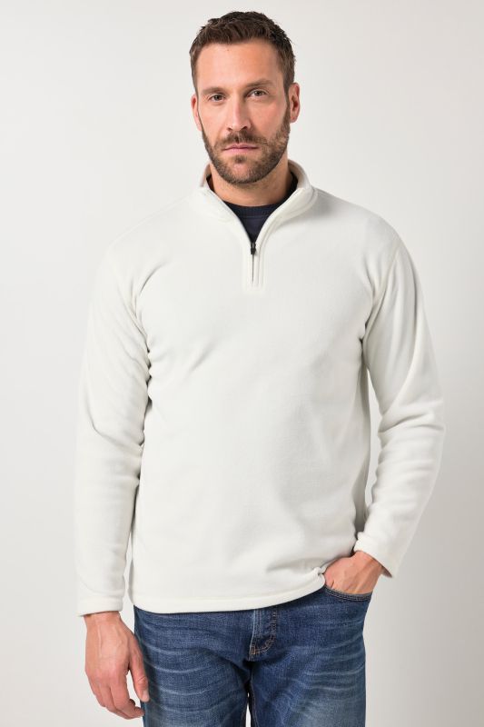 Half-zip, fleece, stand-up collar, zip, ultra-light