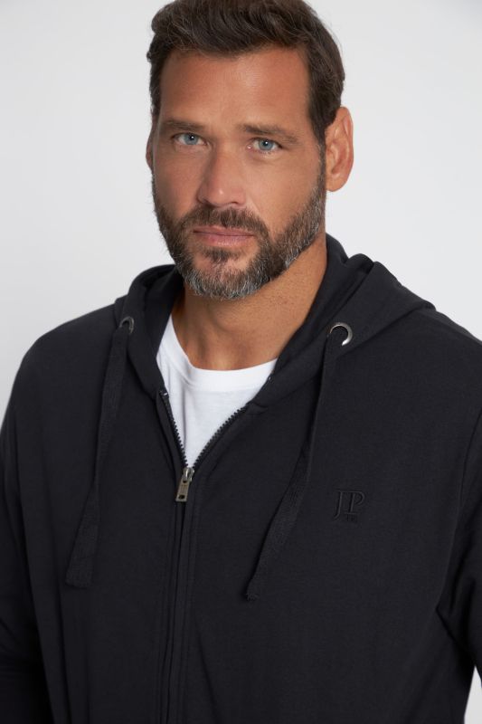 Tracksuit, loungewear, 2-piece, hoodie jacket and trousers, up to size 8XL