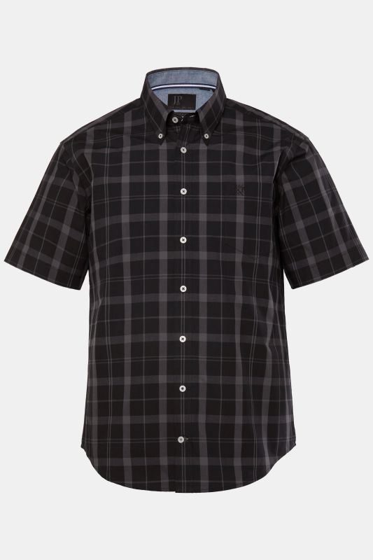 Short Sleeved Plaid Shirt