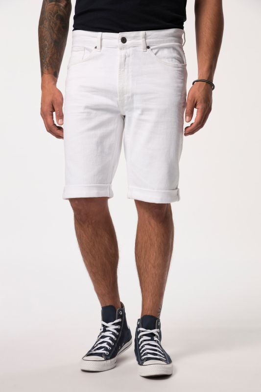 Denim Bermuda, straight