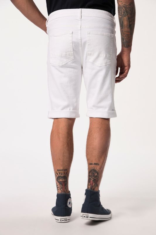 Denim Bermuda, straight