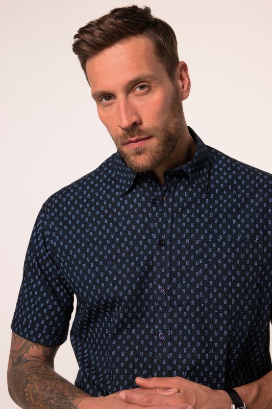 Shirt, Kent, MF, minimal print, 1/2