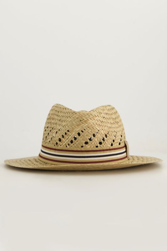 Straw hat, woven