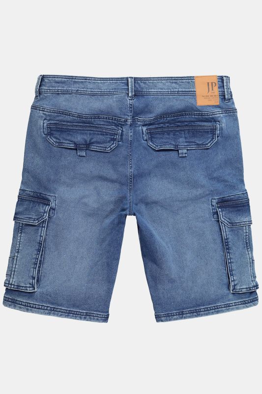 FLEXNAMIC® denim cargo Bermuda shorts