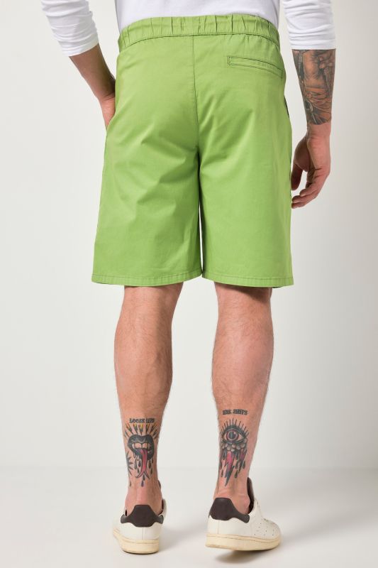 Slip-on Bermuda shorts