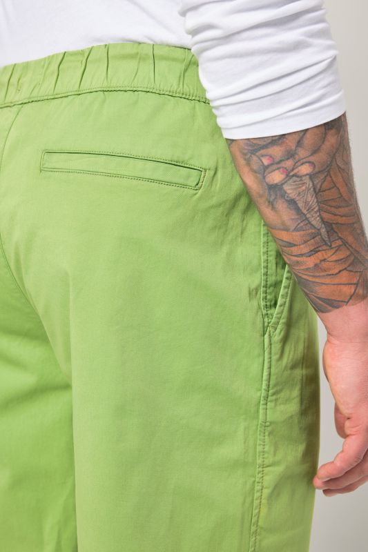 Slip-on Bermuda shorts