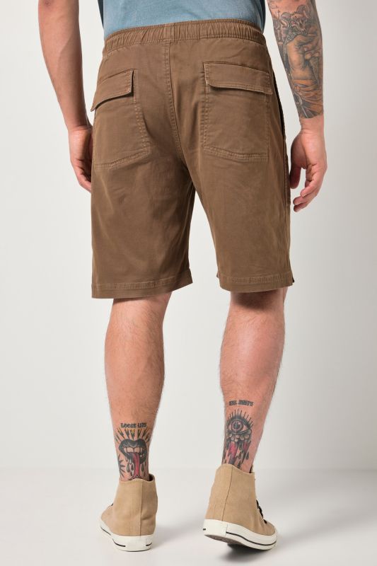 Slip-on Bermuda shorts