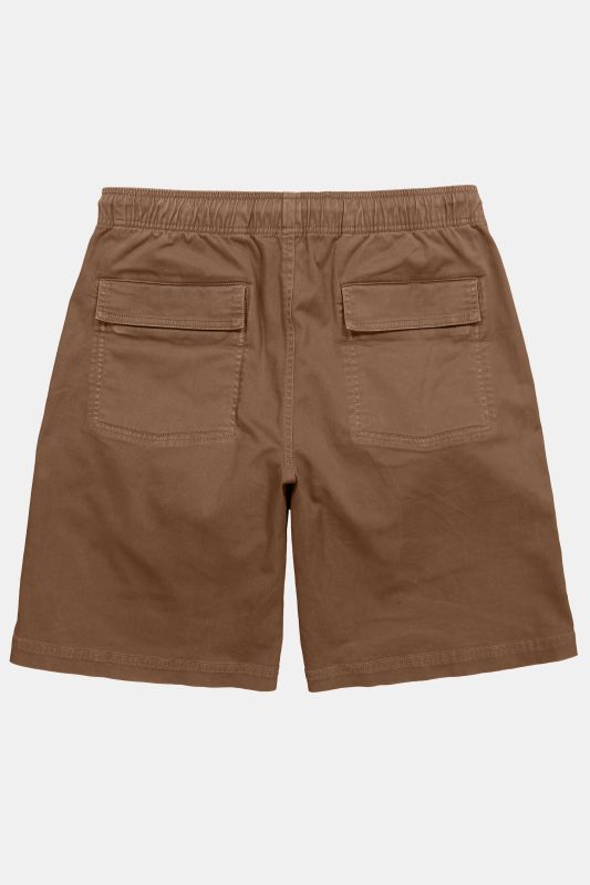 Slip-on Bermuda shorts