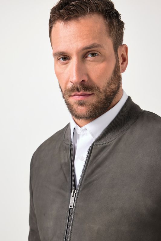 Яке от естествена агнешка кожа