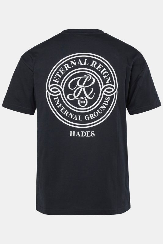 Тениска разкроена с щампи