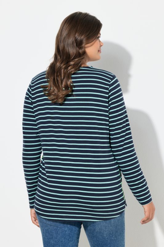 Striped Crew Neck Shirt
