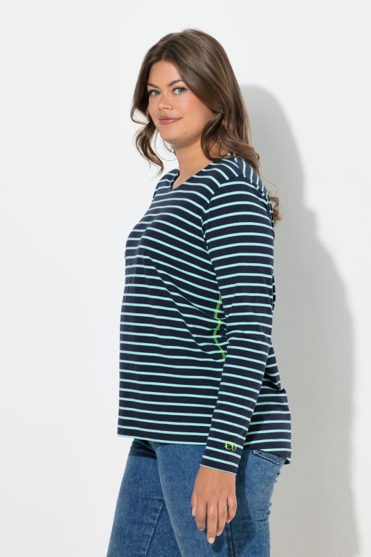 Striped Crew Neck Shirt