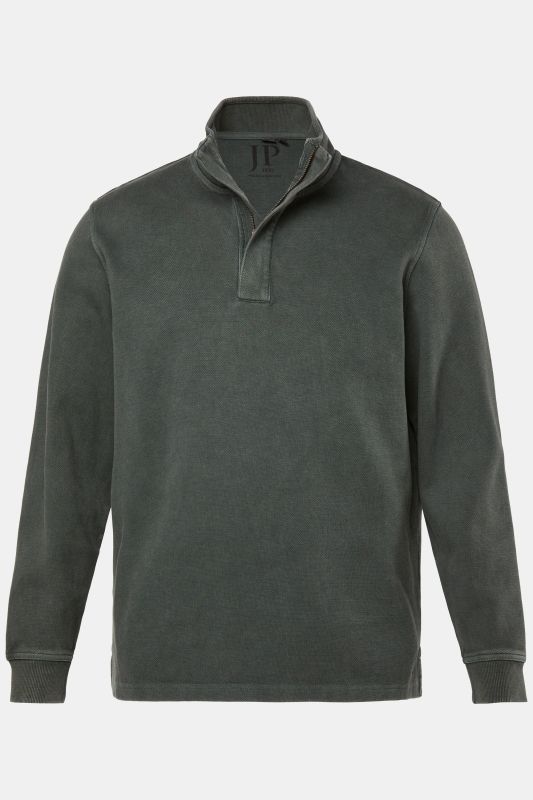Half-zip sweatshirt