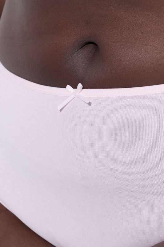 5 Pack of Stretch Cotton Panties - Solid