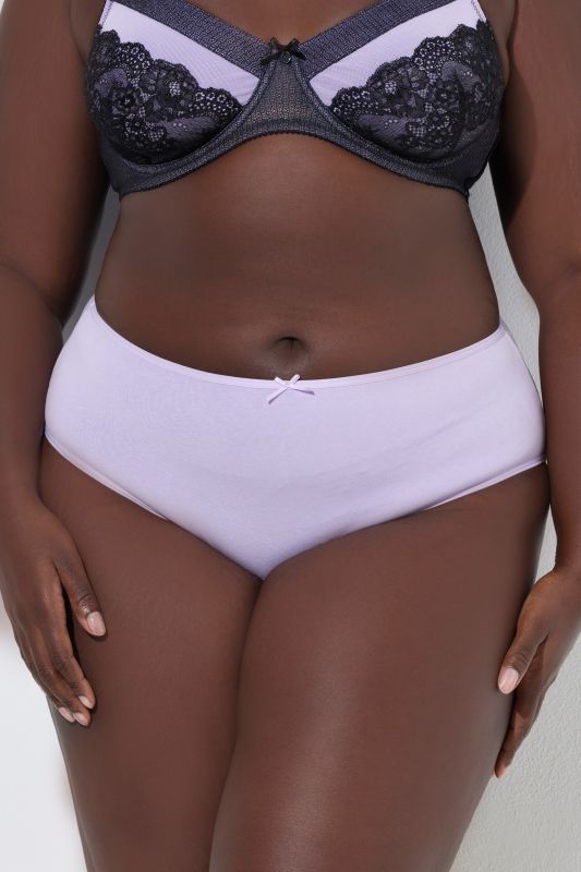 5 Pack of Stretch Cotton Panties - Solid