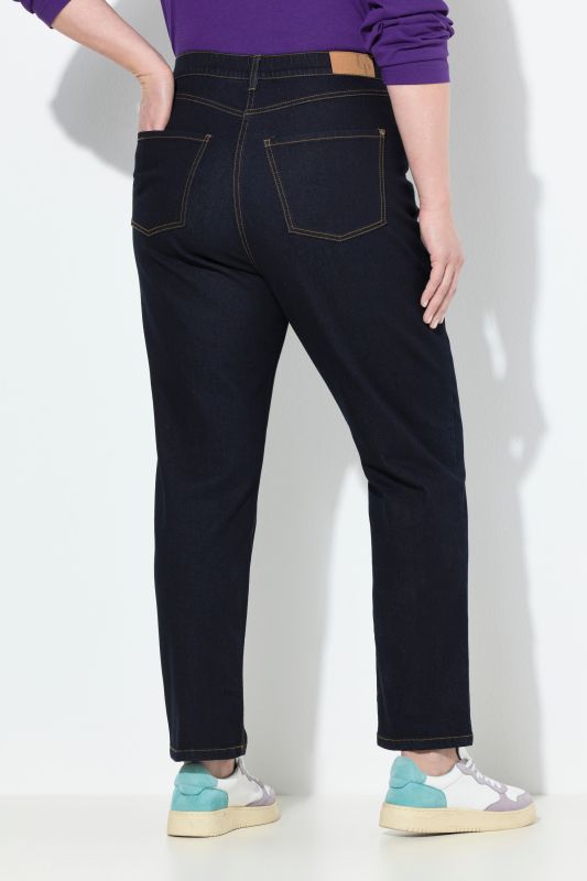 Дънки тип Mom еластични