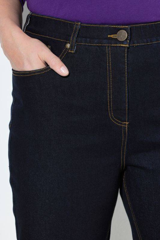 Дънки тип Mom еластични