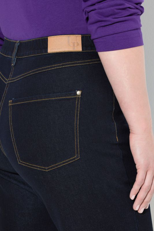 Дънки тип Mom еластични