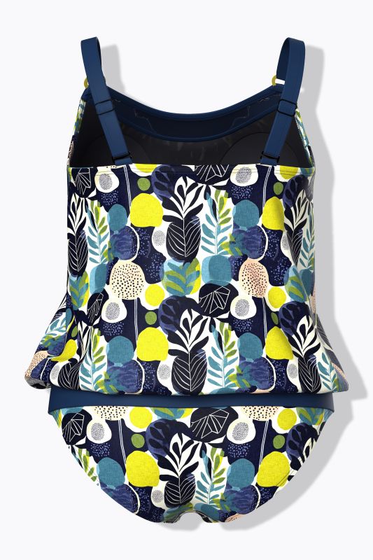 Бански танкини с флорални мотиви