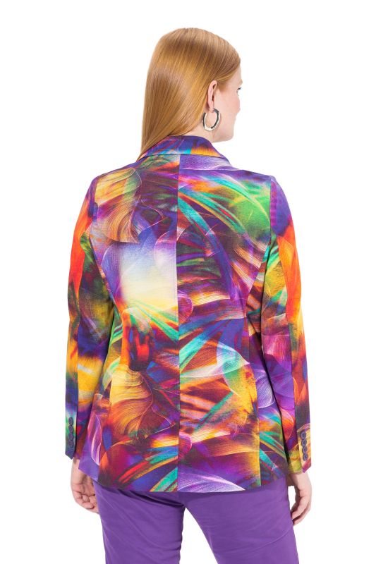 Блейзър с абстрактен принт