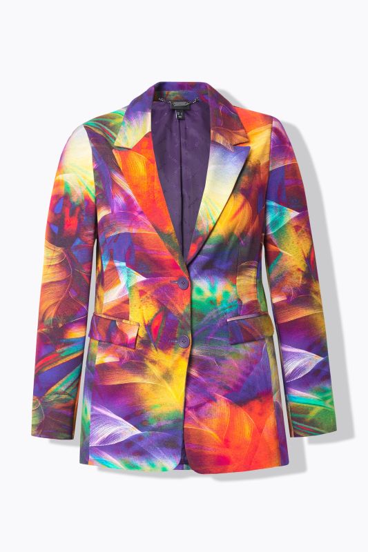 Блейзър с абстрактен принт