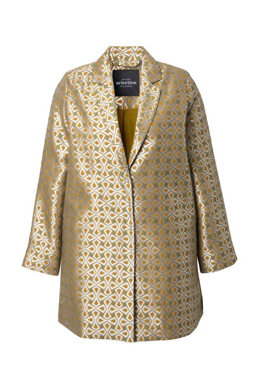 Geometric Jacquard Jacket