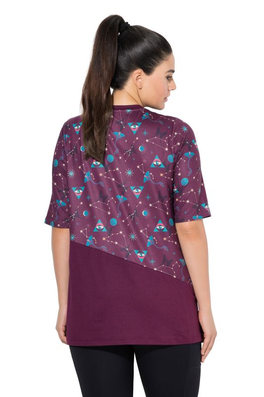 Quick Drying Celestial Print Performance Tee