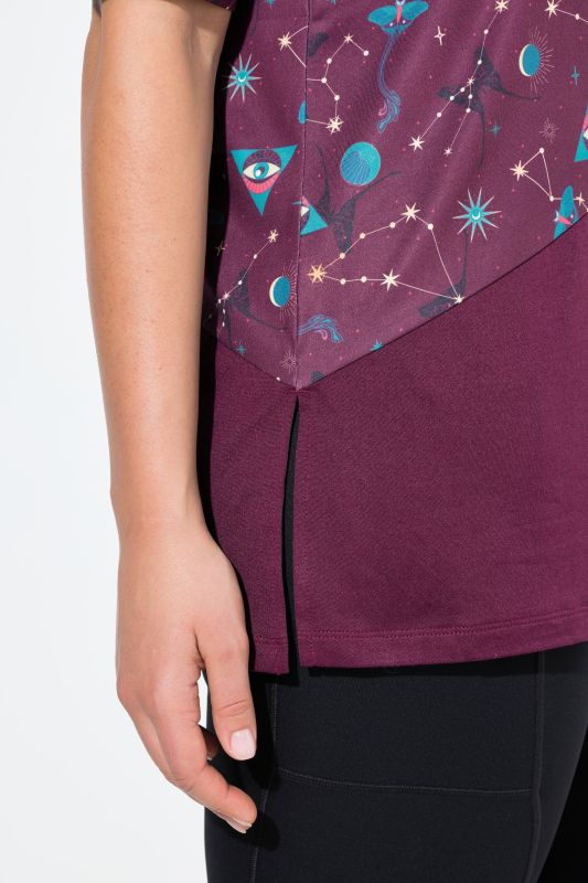 Quick Drying Celestial Print Performance Tee