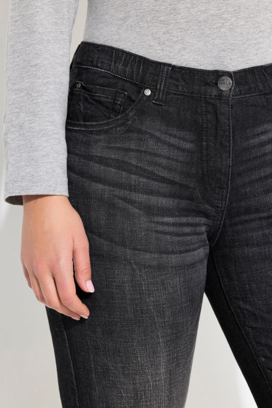 Дънки Boyfriend с прани ефекти