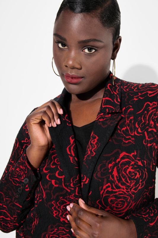 Блейзър с флорален акцент
