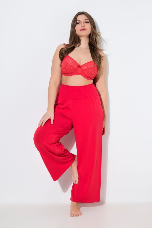 Панталон тип Marlene с еластична талия