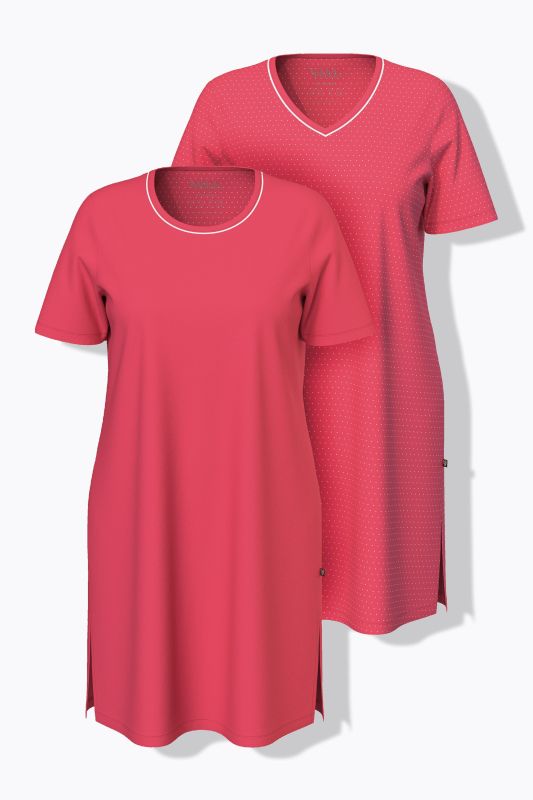 2pcs, Bigshirts, simple and dots