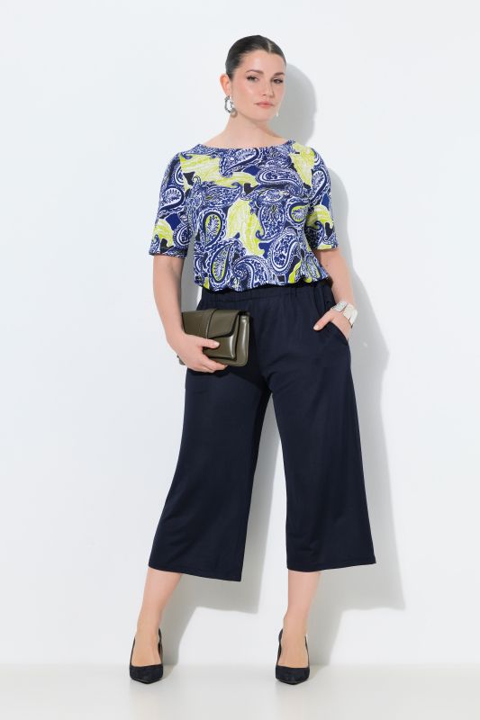 Stretch Knit Culottes