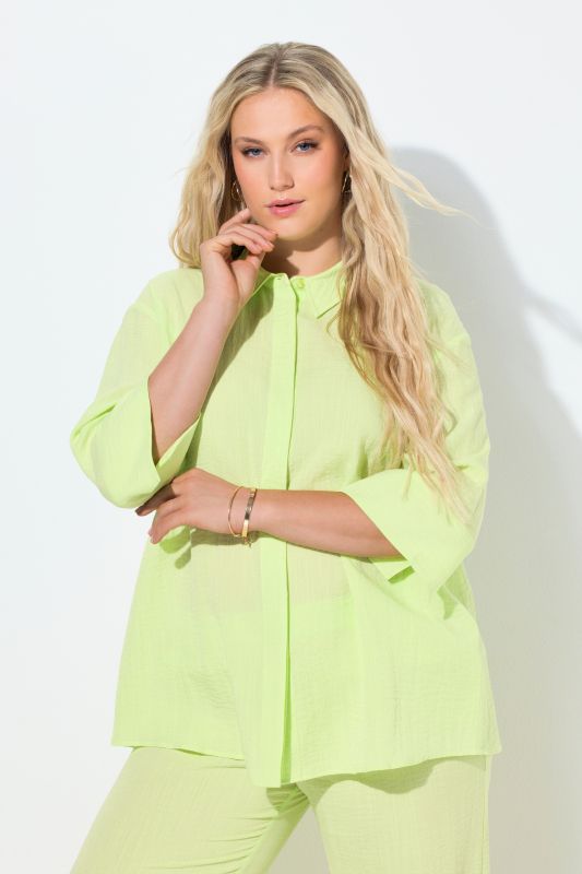 Риза с 3/4 ръкави