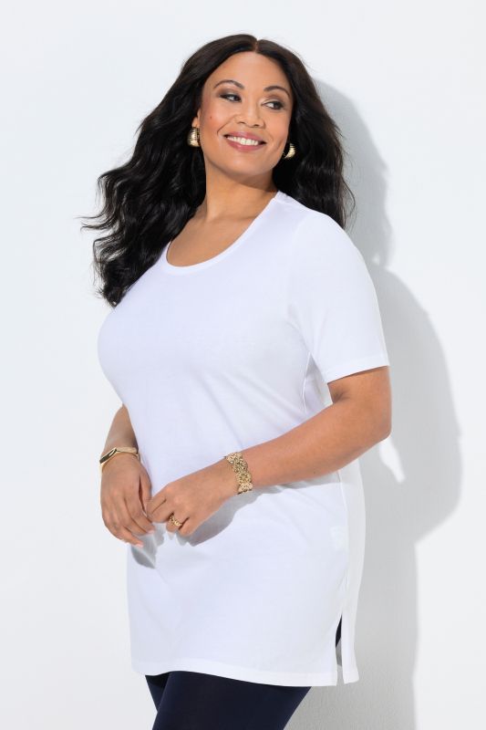 Туника с кръгло деколте