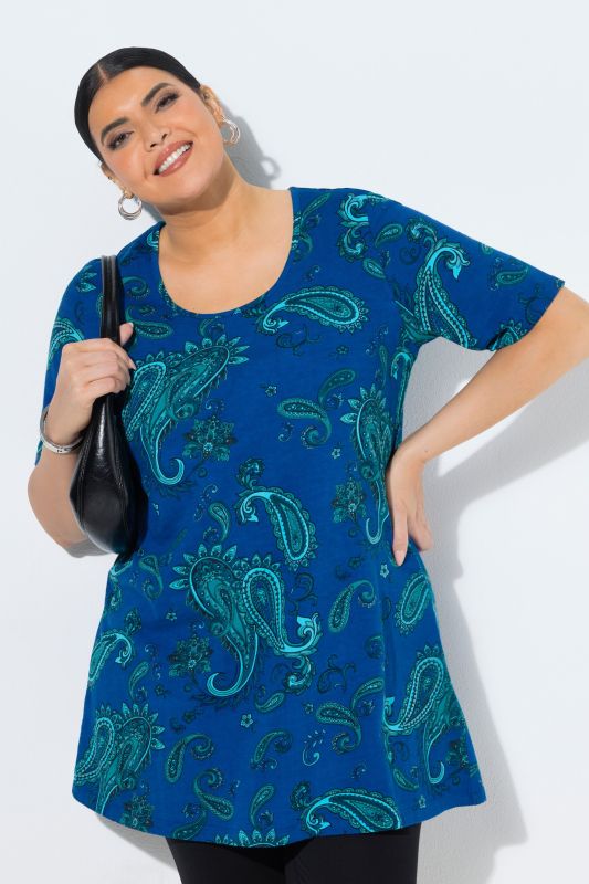 Туника с пейзли мотиви