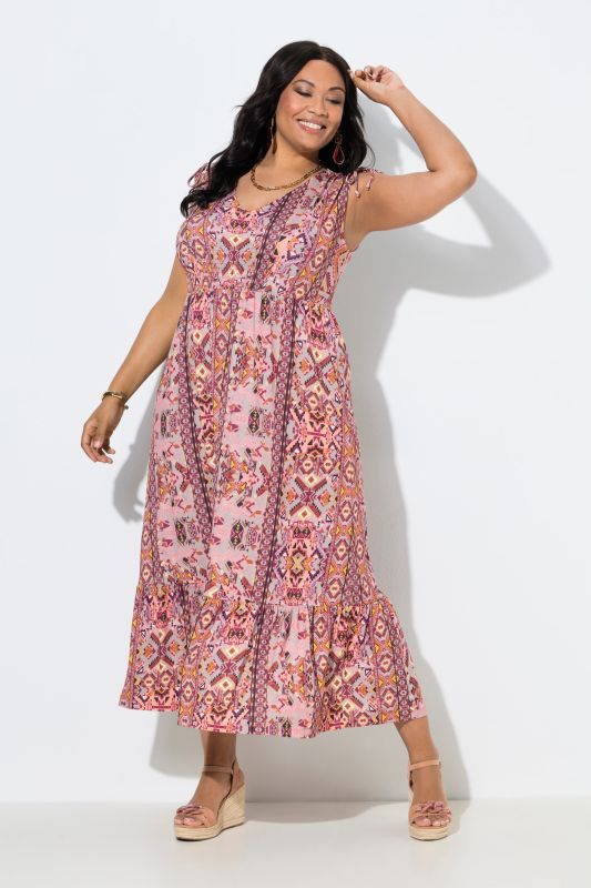 Рокля с бохо пач принт