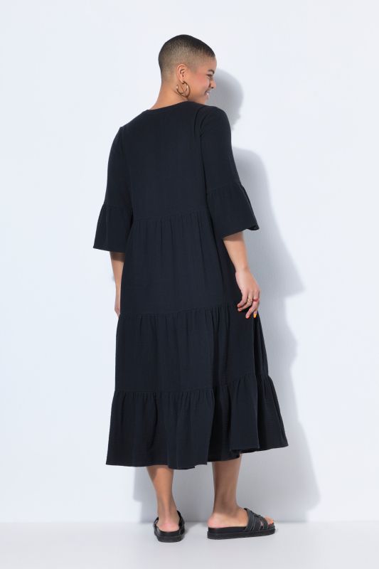 Рокля от муселин с А - линия