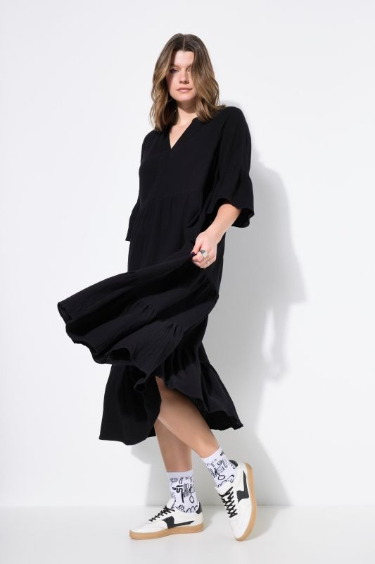 Рокля от муселин с А - линия